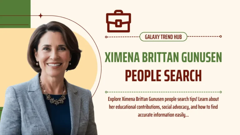 Ximena Brittan Gunusen People Search